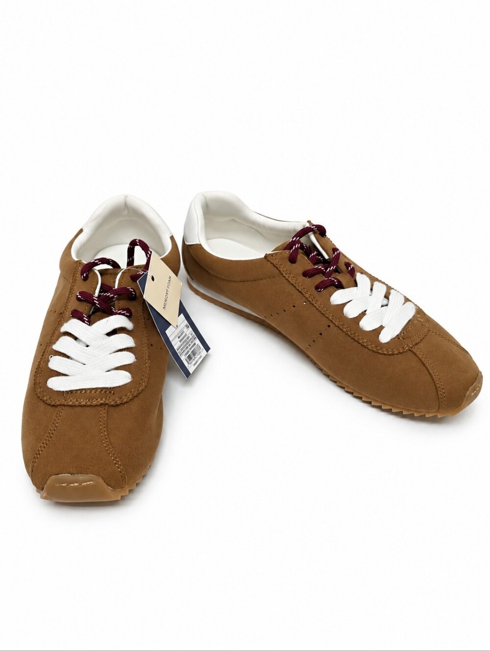Universal Thread Brown Jojo Memory Foam Retro Sneakers Size 8 NWT